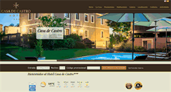 Desktop Screenshot of casadecastro.es
